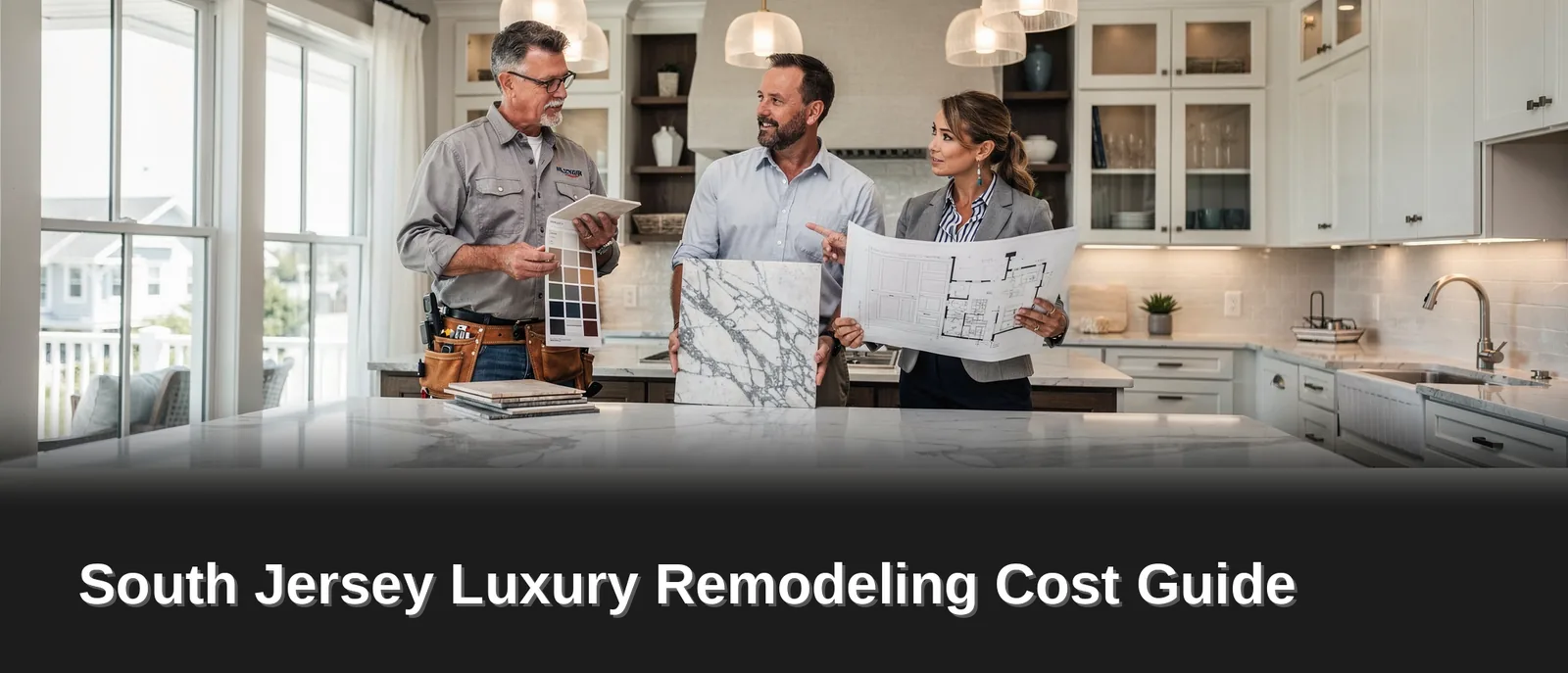 Multiple variables set the final price on a high-end renovation across Camden, Burlington, and Gloucester
